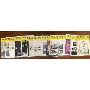 Vintage Playbills Lot of 17- Some Duplicates- San Antonio, TX Majestic Theatre